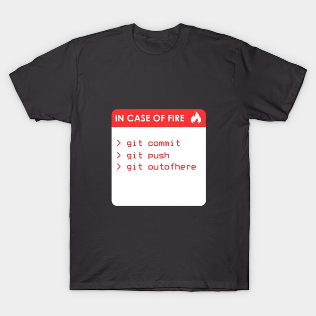 Git out of Here T-Shirt by Enzai